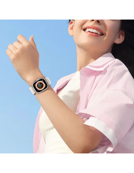 Smartwatch Ultra 49mm, 7 cinturini, notifiche, chiamate e app per iOS e Android