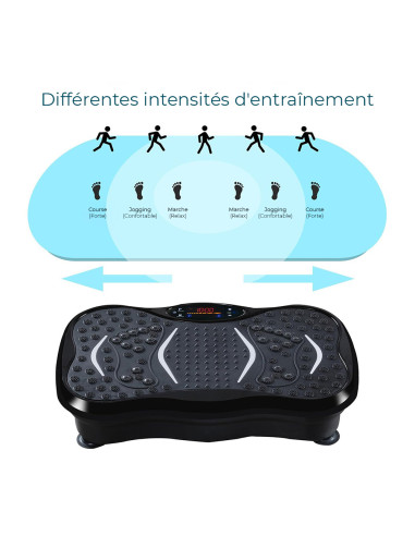 Plateforme Vibrante Électrique Fitness...