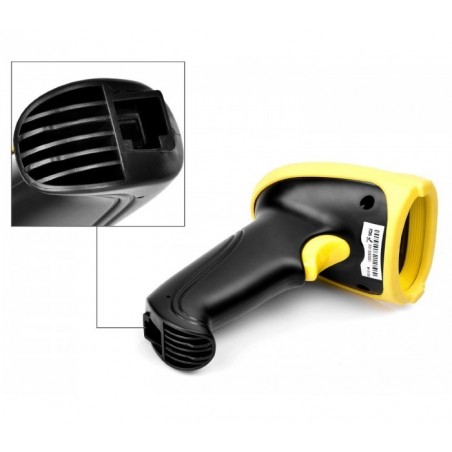 8510 Laser Scanner USB / Pistolet Barcode reader - 650nm avec fonction WIFI BLACK