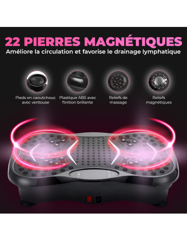 Plateforme Vibrante Électrique Fitness...