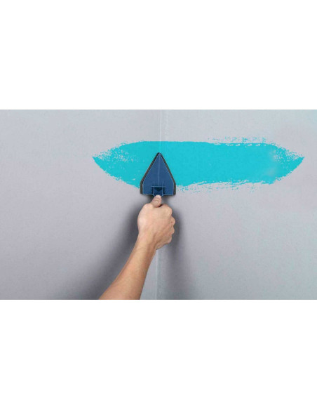 Lot 2 Rouleaux Peinture Anti-Goutte Réservoir Rechargeable Manche Extensible