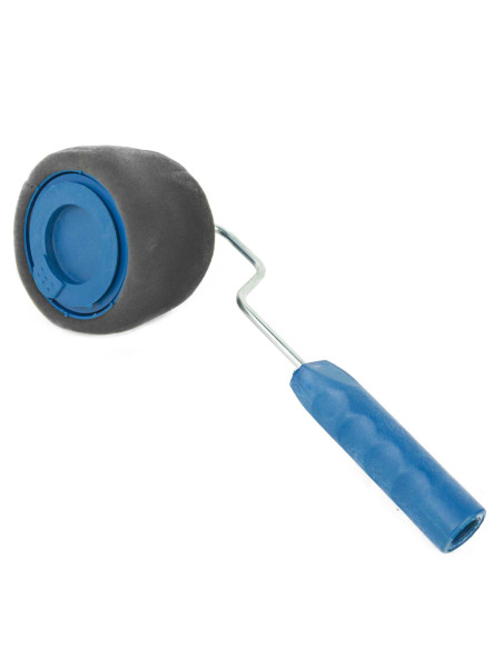 Lot 2 Rouleaux Peinture Anti-Goutte Réservoir Rechargeable Manche Extensible