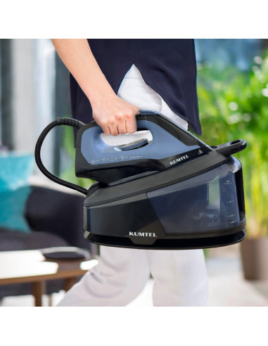 Fer à repasser vapeur 2400W, chaudière 1.5L,...