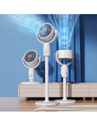 Ventilateur 3en1 sans fil et rechargeable...