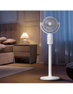 Ventilateur 3en1 sans fil et rechargeable hauteur... 2