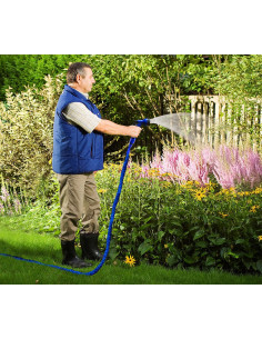 Tuyau de jardin extensible 30m, flexible, 7 jets, raccord... 2