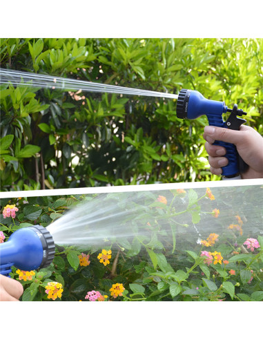 Tuyau de jardin extensible 45m, flexible, 7...