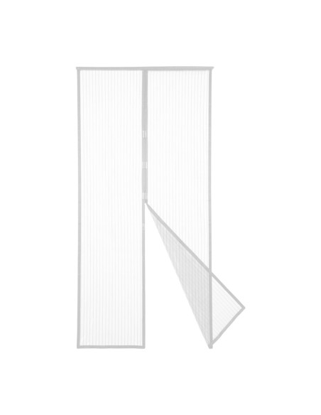 2 moustiquaires à fermeture magnétique 140x245cm pour la maison ou les fenêtres