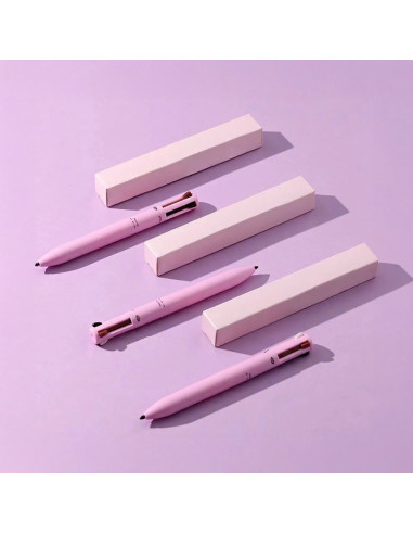 Crayon de maquillage 4-en-1 lèvres, yeux,...