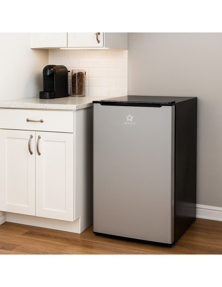 Congélateur vertical 80L Staylux, 3 tiroirs, classe énergétique E.