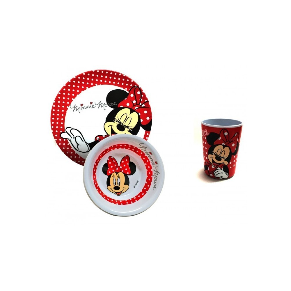 123183A - Vaisselle enfant - Kit de 3 pièces - MINNIE MOUSE