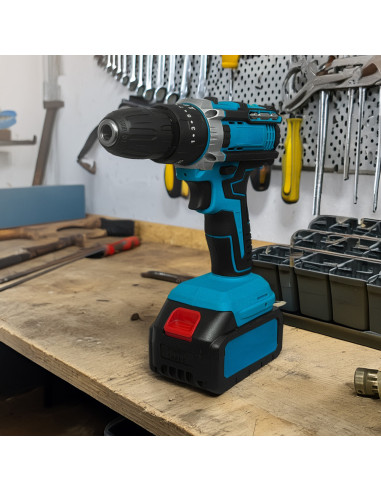 Kit perceuse visseuse meuleuse sans fil double...