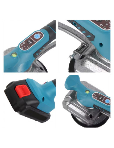 Ventouse vibrante 130mm, 2 batteries 21V, pour...