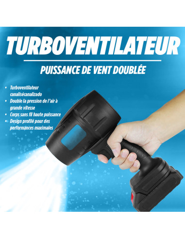 Kit nettoyeur haute pression/souffleur 48V,...