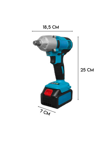 Tournevis sans fil, double batterie 72V, moteur...
