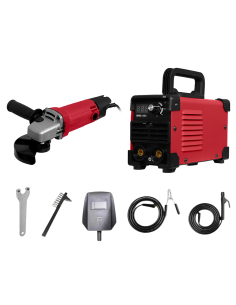 Mini Soudeuse Inverter 400A, Meuleuse d'Angle Flex 1000W...