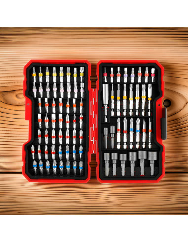 Kit 83 embouts magnétiques universels pour...