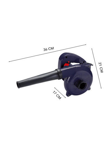 Souffleur et aspirateur électrique 600W pour...