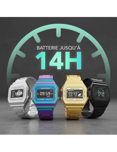 Smartwatch I6 IP68, écran 2,4 cm, GPS,...
