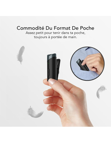 Microphone sans fil Type-C – Autonomie 6...