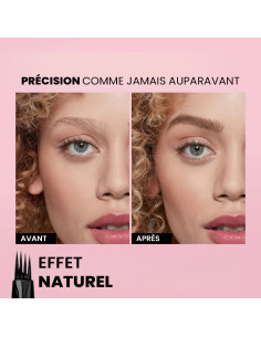 2X Crayon Sourcils et Barbe Microblading Waterproof –... 2
