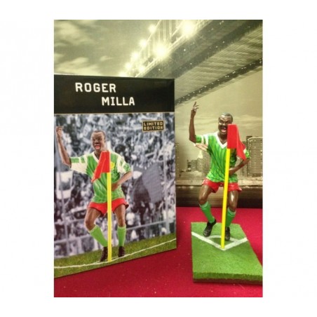 footballeur ROGER MILLA échelle 1: 9/16 cm (Limited Edition)