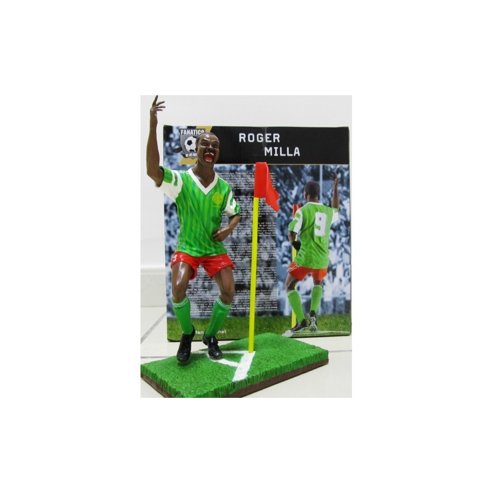 footballeur ROGER MILLA échelle 1: 9/16 cm (Limited Edition)