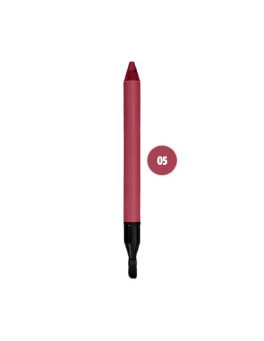 Crayon à lèvres mat waterproof avec pinceau...