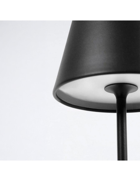 Lampe LED de table 36 cm rechargeable Touch 2W Lumière réglable 3000K-6000K USB