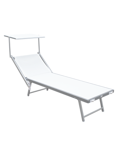 Lit de soleil LUXURIOUS avec parasol en...