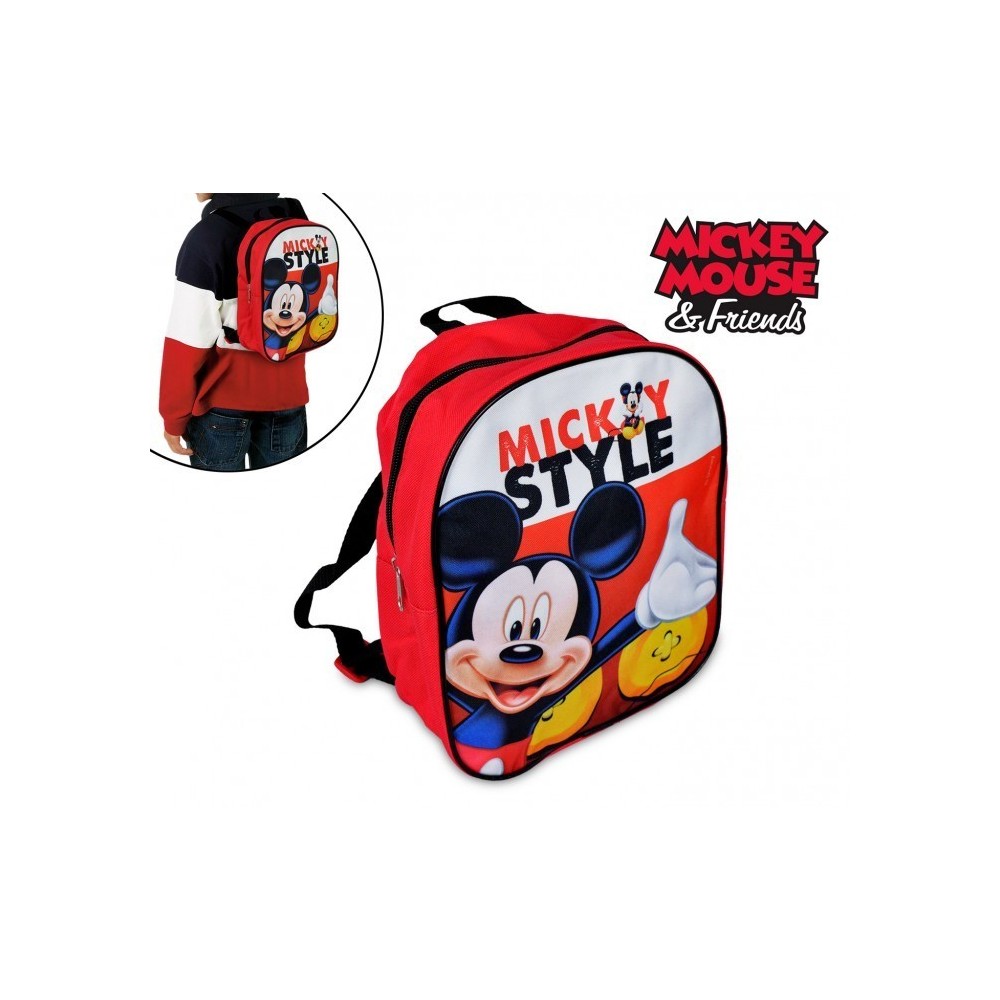 MK16506 - Sac à dos pour enfant - MICKEY MOUSE (20 x 24 x 10 cm)