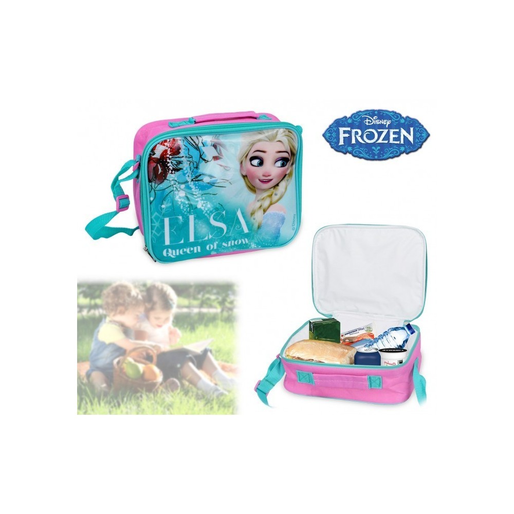 WD17011 Sac thermique pour enfant - gouter - FROZEN (6 x 20 x 9 cm)