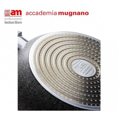 CPPDL20I - Poéle diam 16 cm effet pierre antiadherente - ACCADEMIA MUGNANO GRANITO - MINERAL STONE