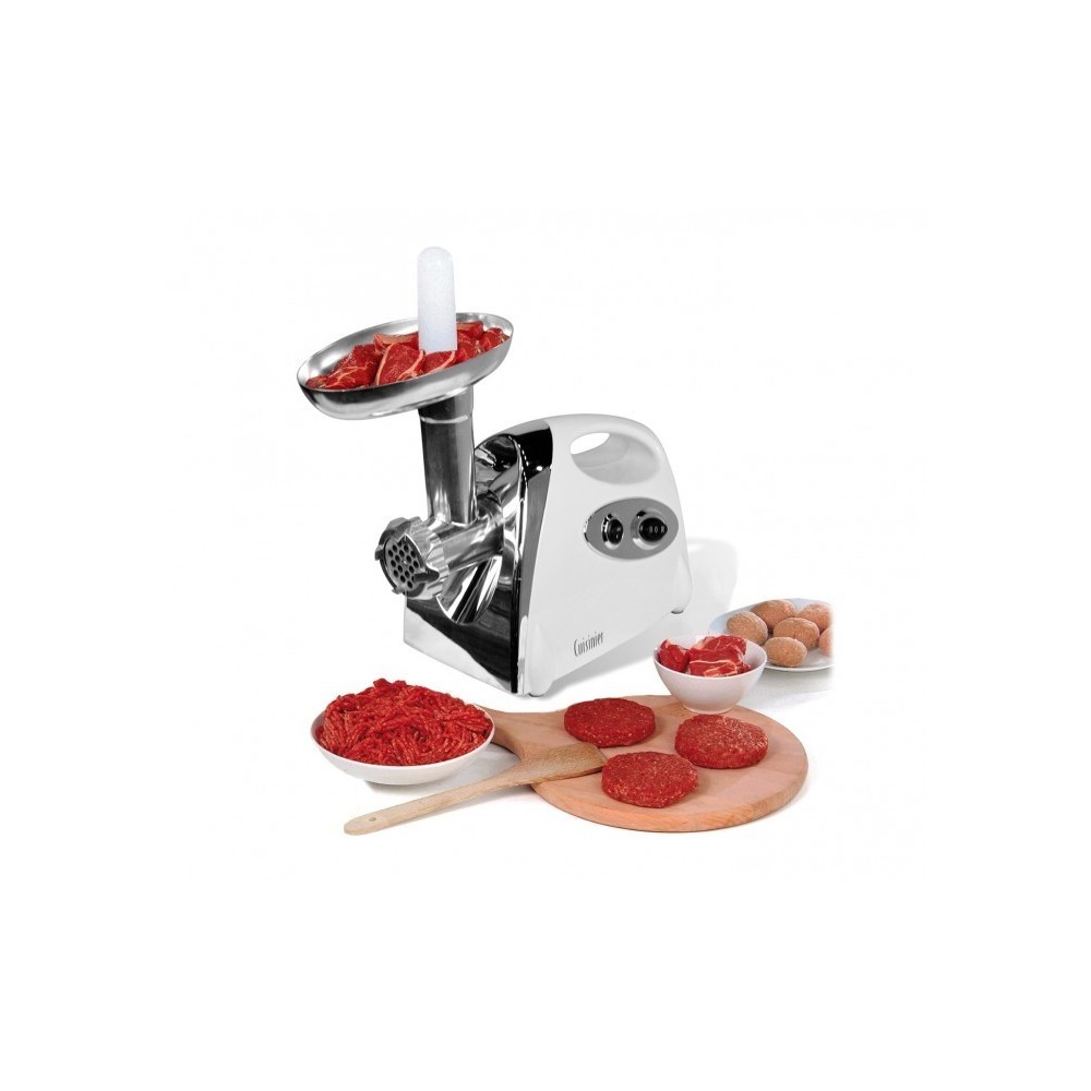  - 48563 - Robot cuisine - Hacheur électriques différents aliments et avec 3 disques de broyage (350 W) 