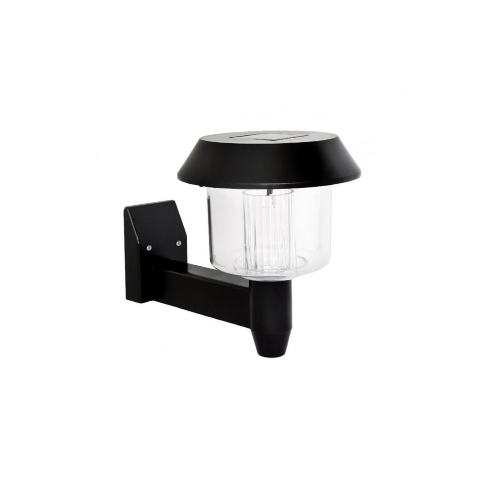 - 45957 - Lampe - Applique alimenté par l'énergie solaire pour l'extérieur et le jardin (Noir) 