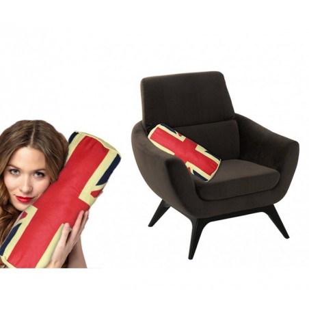 - 190215 - Cousin en forme de Drapeau Angleterre - Royaume Uni (38 x 15 cm) 