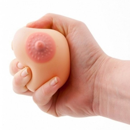123010 - Boules anti-stress en forme de poitrine / sein - cadeau original