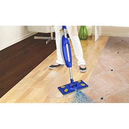 Balai spray - Mopa (comprend un chiffon en microfibre lavable) POLYVALENT