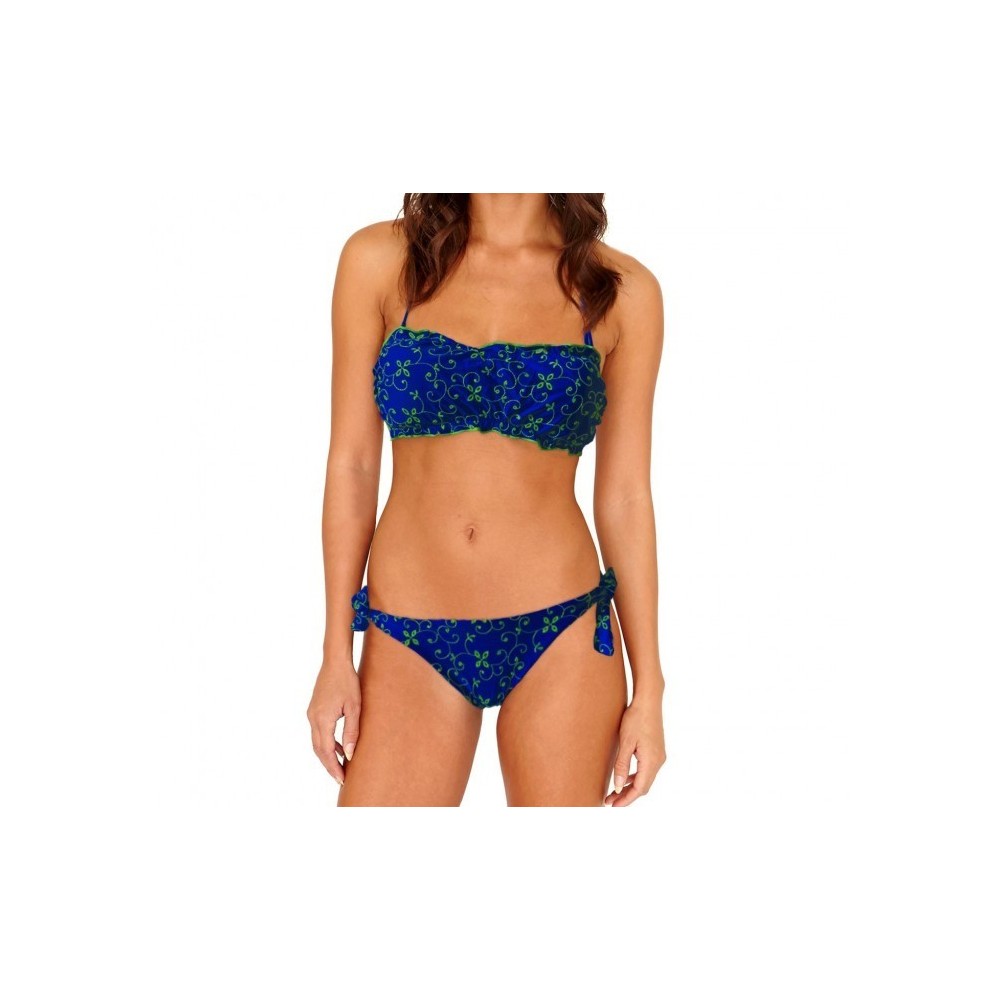 KL281 FLAVOR - Bikini pour les femmes avec motif floral (soutien-gorge et culotte)