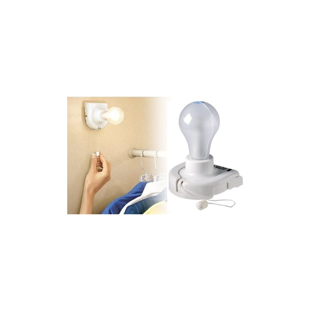 Lampe - ampoule sans fil mural - placard - garage -éclairage de secours