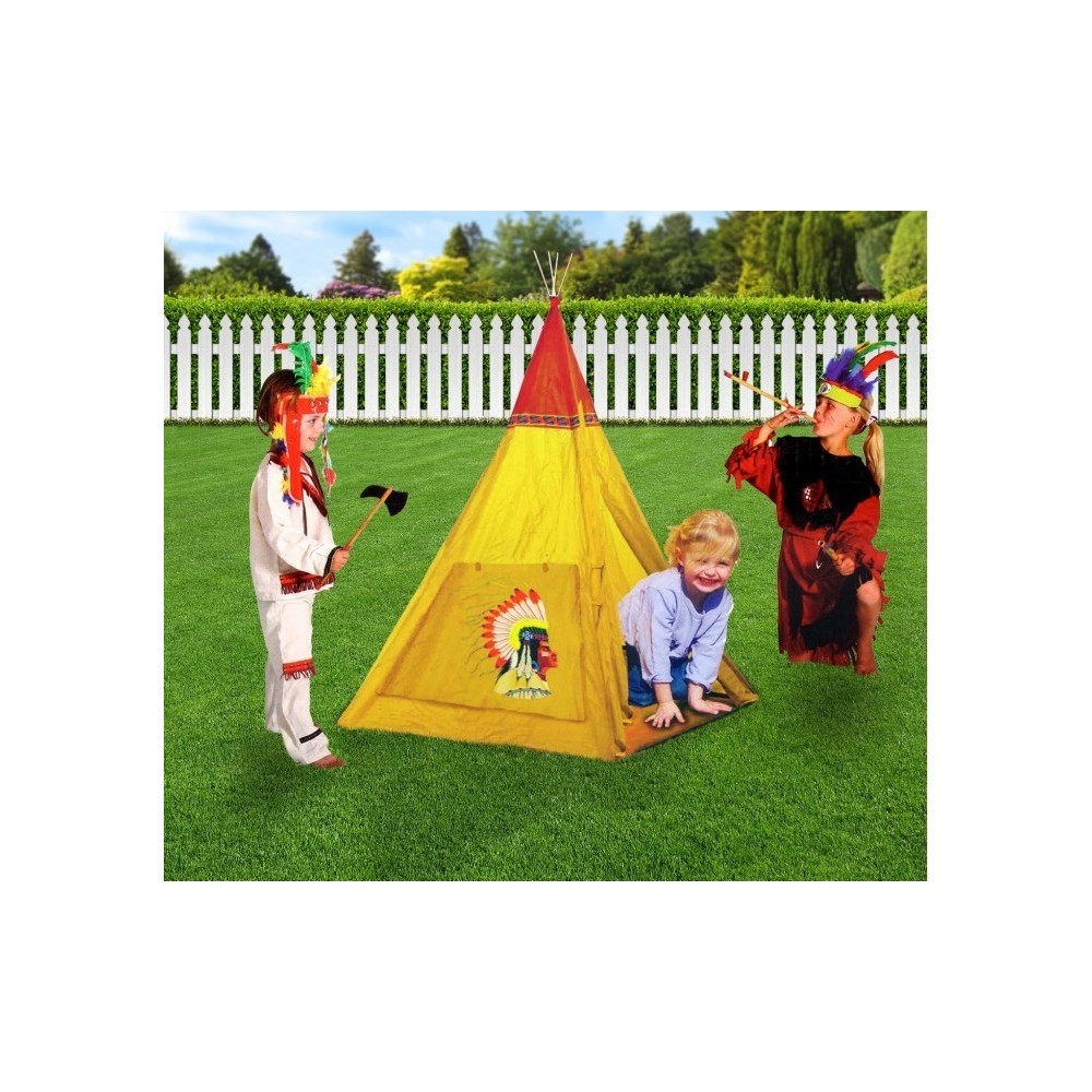 167755 - Tente indienne- Tipi 100x100x135 cm - pop-up - Cigioki