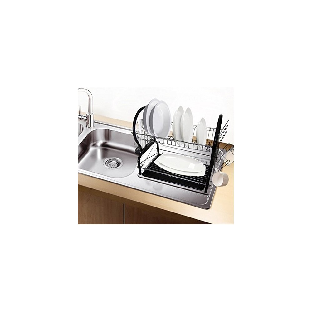 Egouttoir à deux niveaux (40 x 40 x 28 cm)