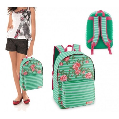 CR612FL - Sac à dos - mod.TROPICAL avec détail frontal (43x33x13) CR612FL - Sac à dos - mod.TROPICAL avec détail frontal (43x33x13)