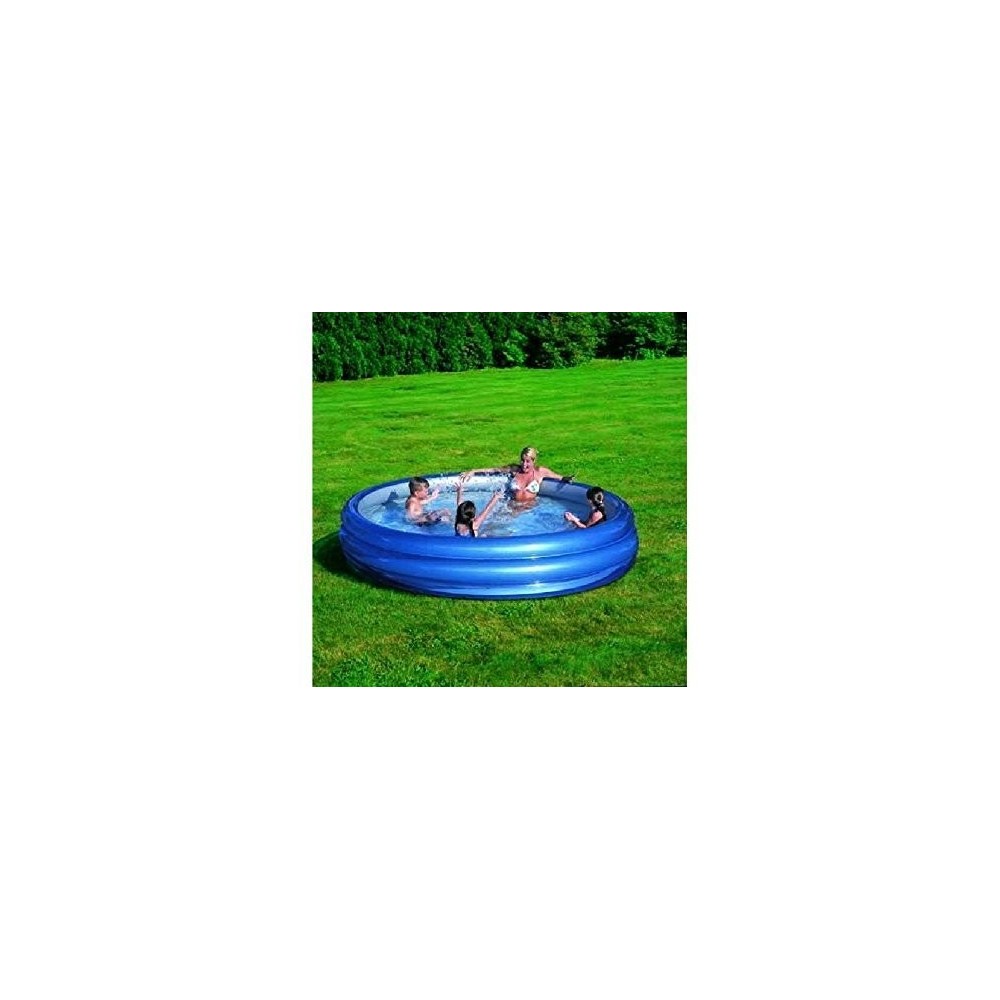 51042 - Piscine gonflable 3 anneaux - Bestway - 170 x 53 cm revêtement réfléchissant