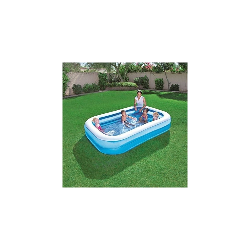 51103 - Bestway - Piscine gonflable 3 anneaux effet nuage 152 x 30 cm