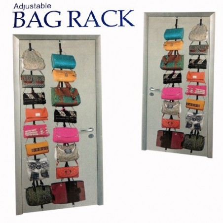 Organisateur porte sac 16 crochets pour suspendre le sac foulards et chapeaux