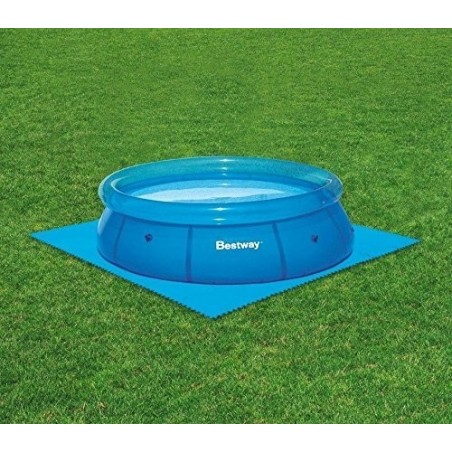  54006 -Piscine rectangulaire vinyle gonflable - Bestway - 262x175x51 cm- 2 anneaux