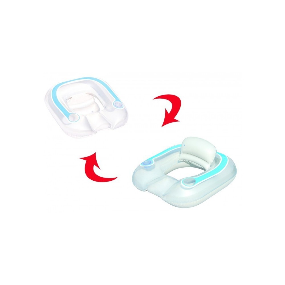 43097 - Fauteuil gonflable - BESTWAY - en 2 couleurs 102 x 94 cm