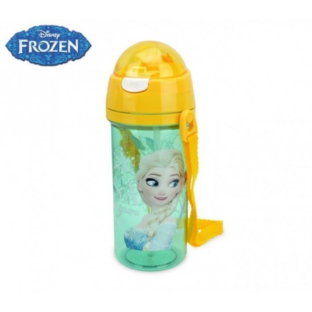 Sac de plage la Reine des Neiges comprenant une bouteille et une serviette