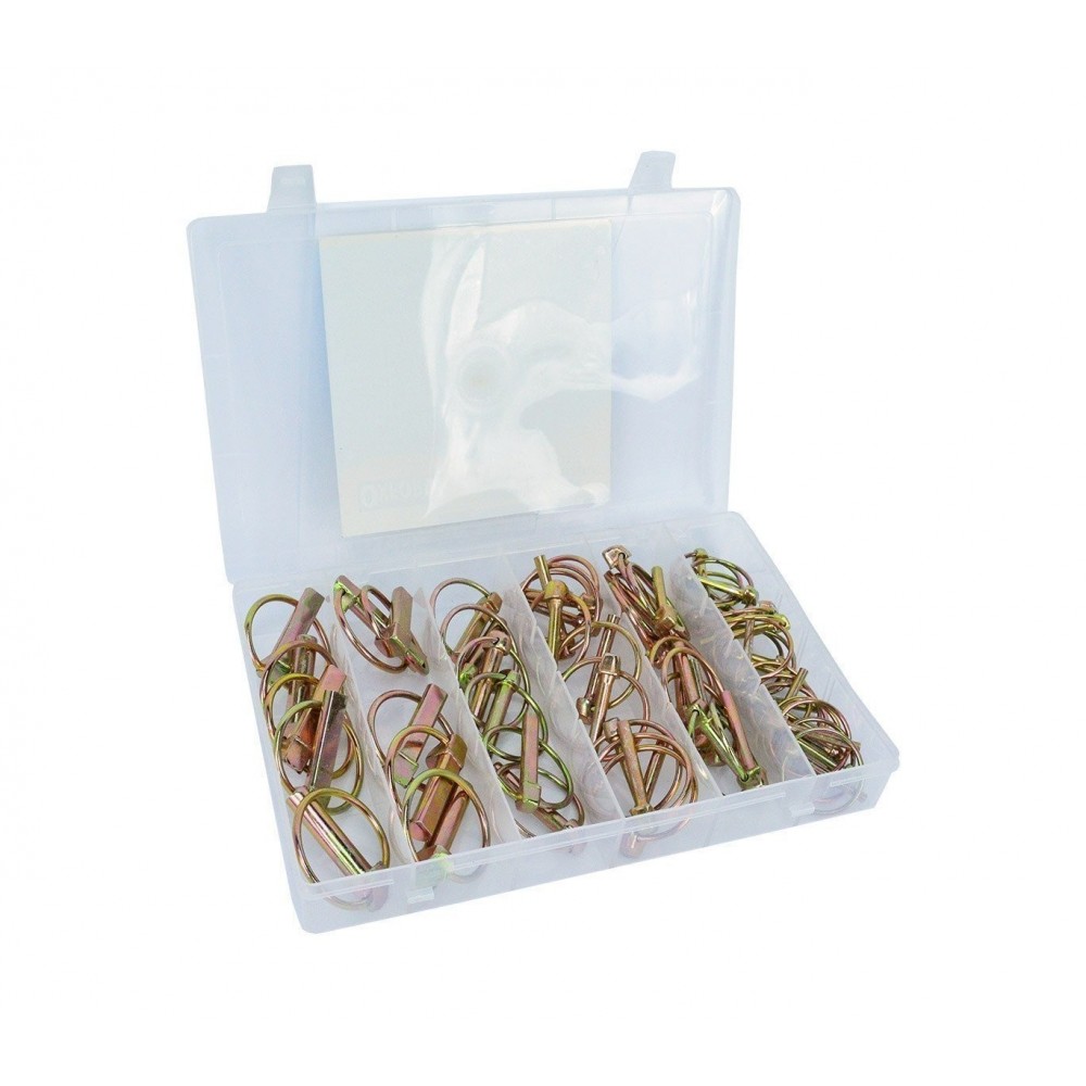 Kit de 50 goupilles - parties fourchues différentes tailles